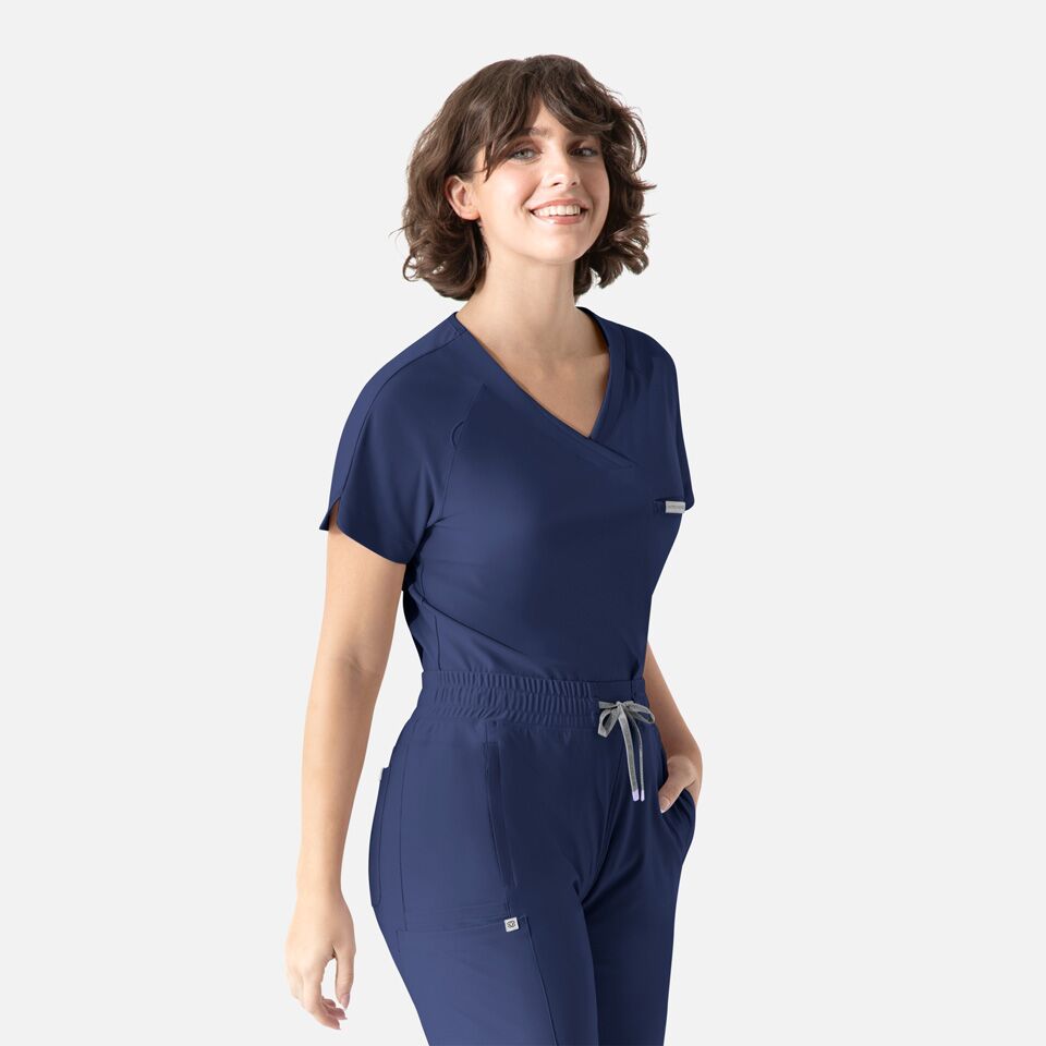 Luna - Tuckable Y-Neck Top | 2502 - Image 5