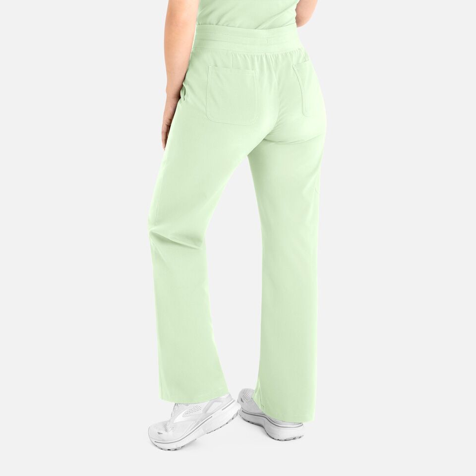 Momentum-by-Maevn_5094-WomensHighWaistFullElasticWideLegPant-Honeydew-HDW-02-Maevn-Scrubs