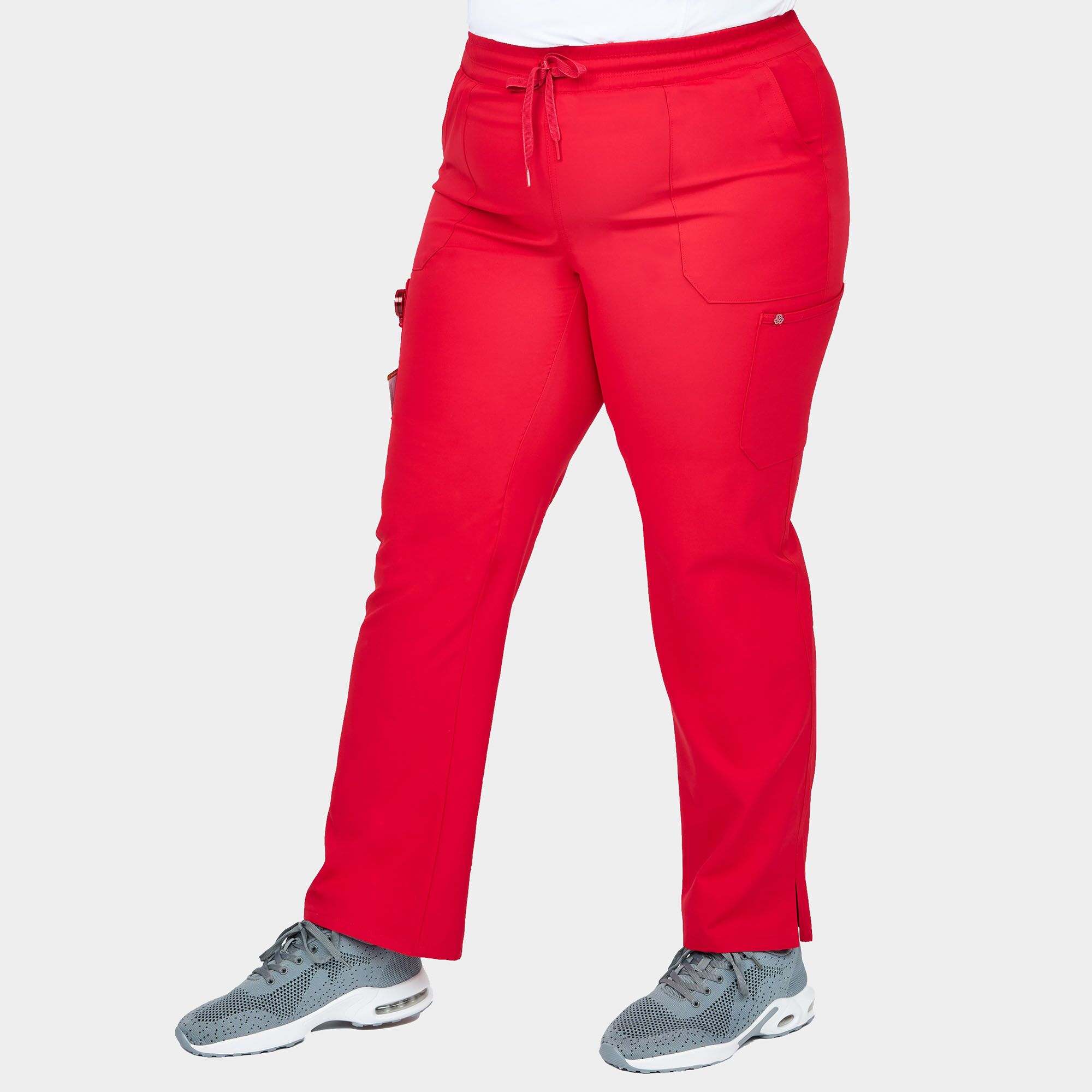 Zavate Energy Straight Leg Pant 3063 Red 01