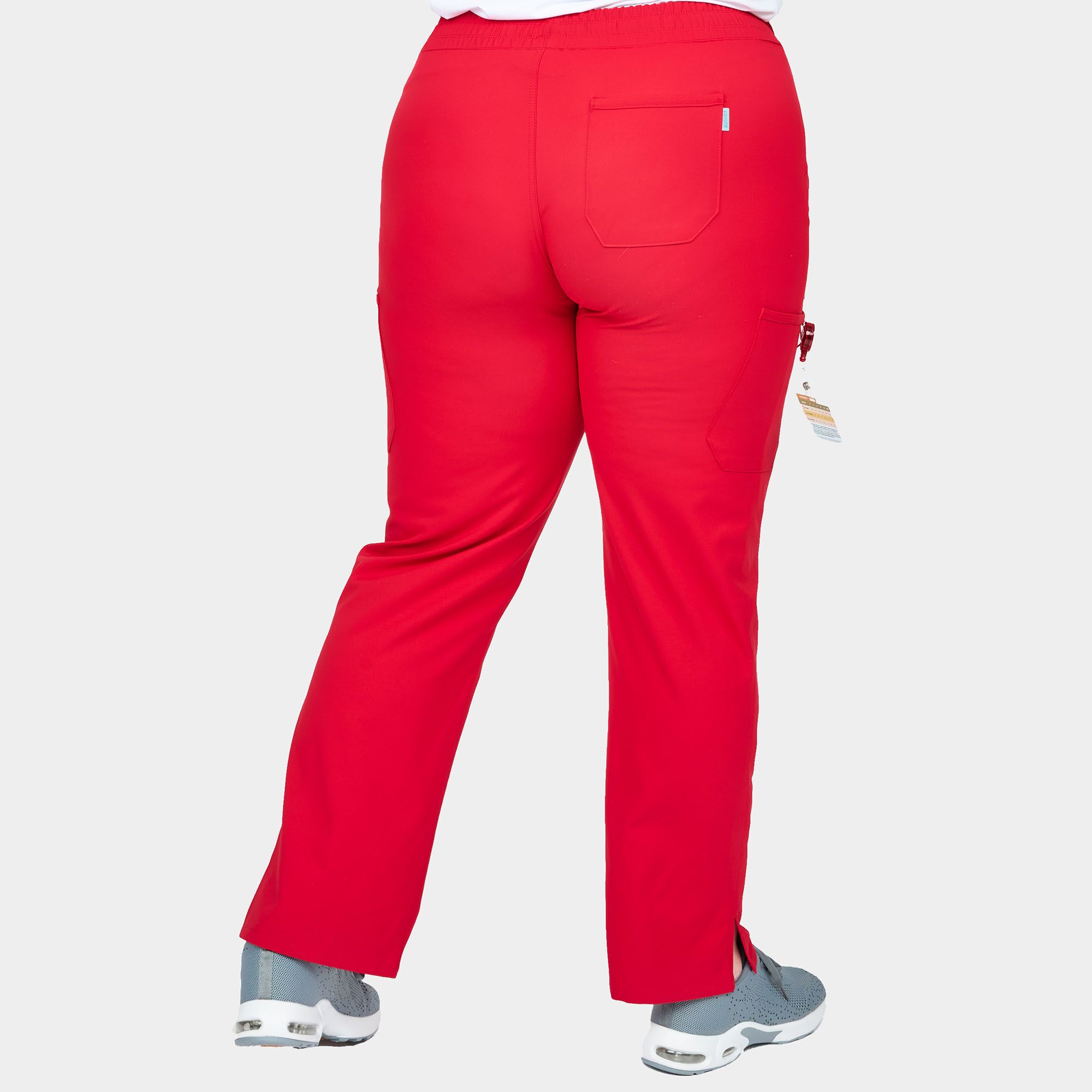 Zavate Energy Straight Leg Pant 3063 Red 02