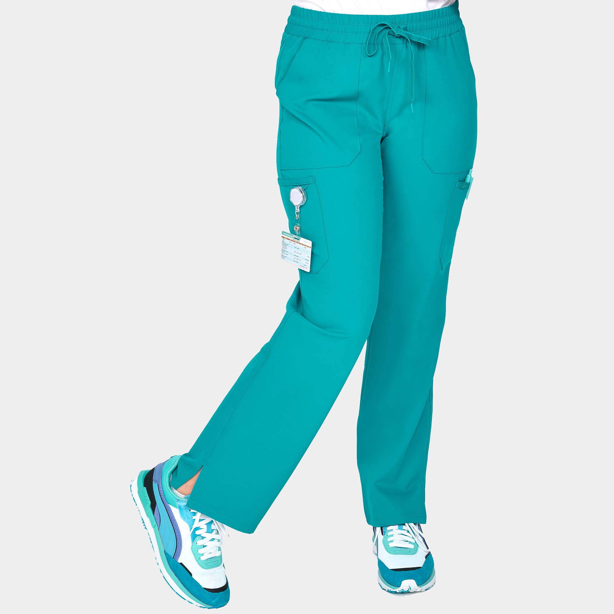 Zavate Energy Straight Leg Pant 3063 Teal 01