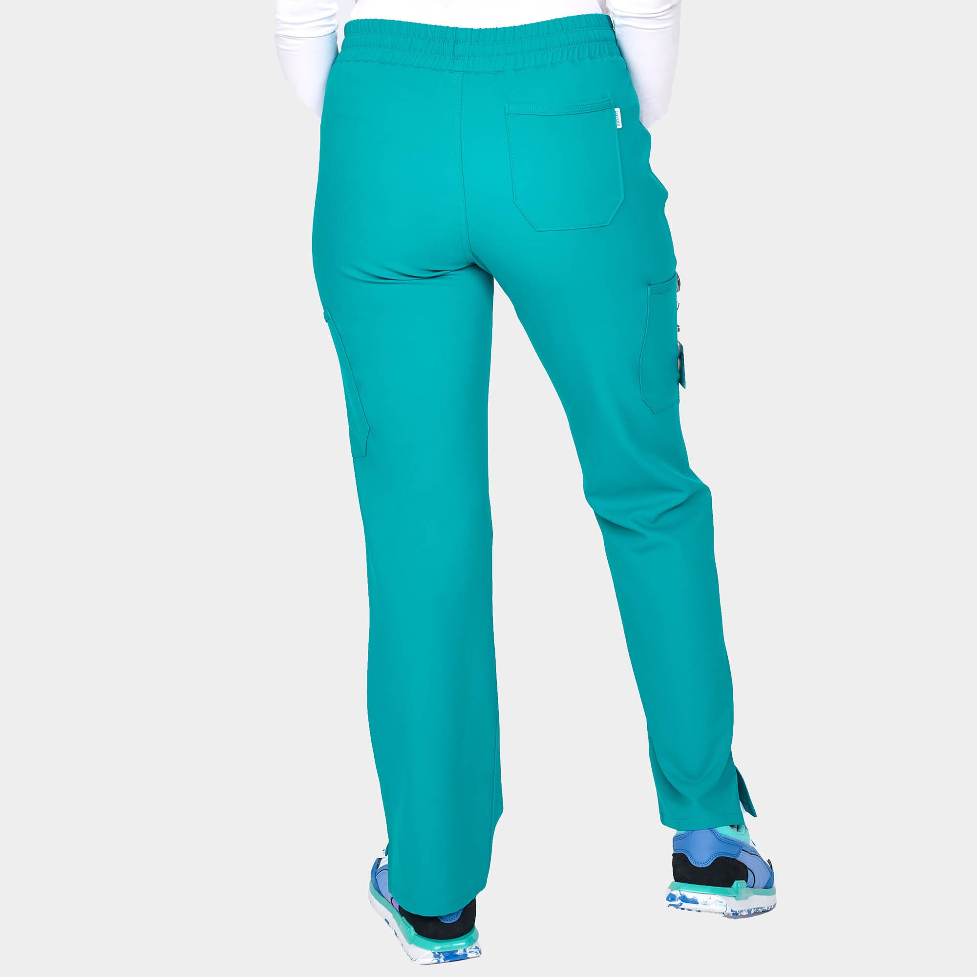 Zavate Energy Straight Leg Pant 3063 Teal 02