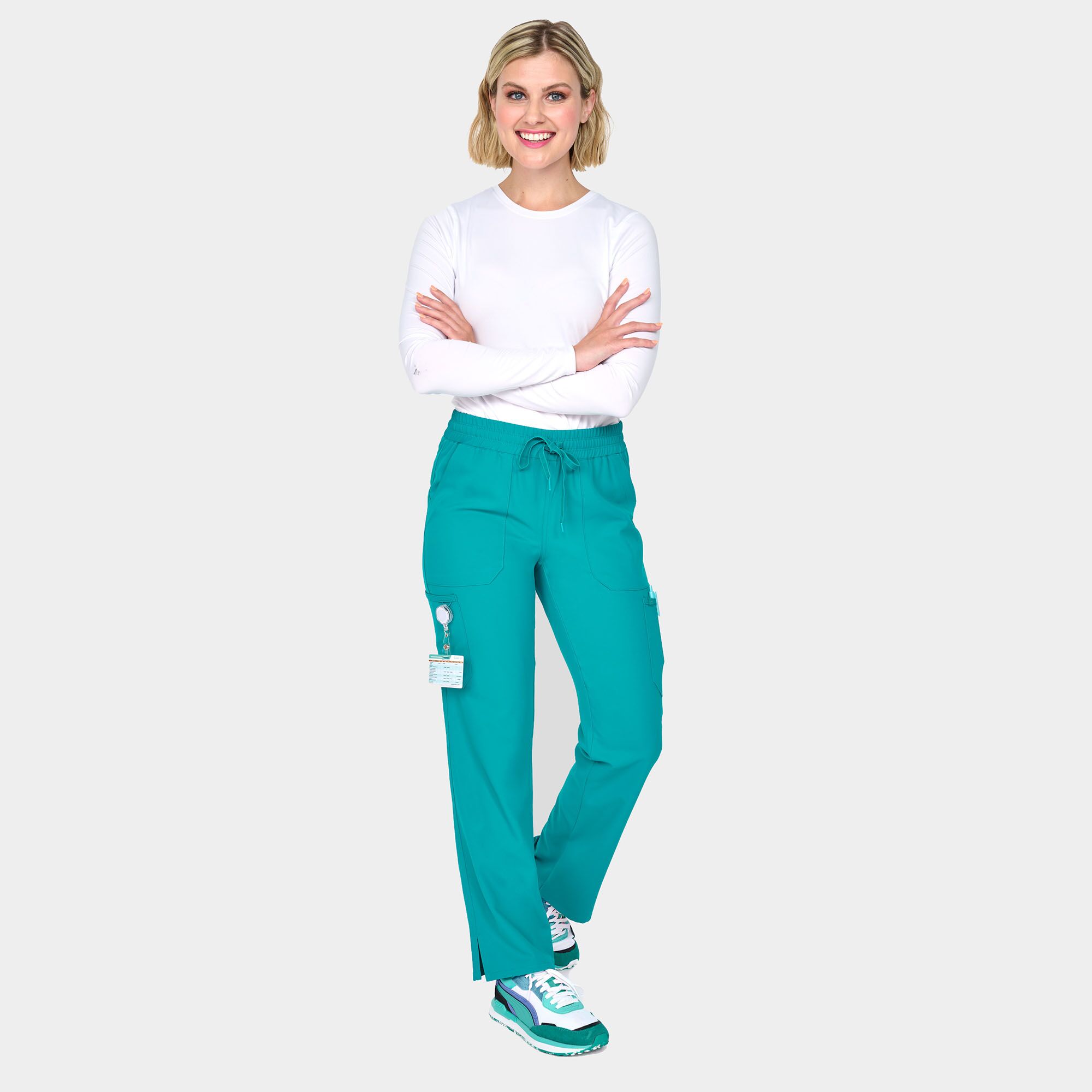 Zavate Energy Straight Leg Pant 3063 Teal 04