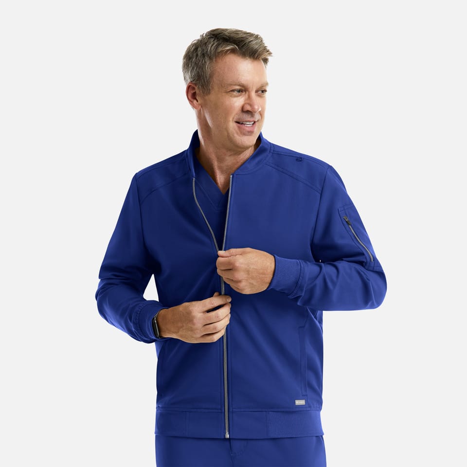 Momentum-by-Maevn_5861-MensFullZipBomberJacket-GalaxyBlue-GBL-01-Maevn-Scrubs.jpg