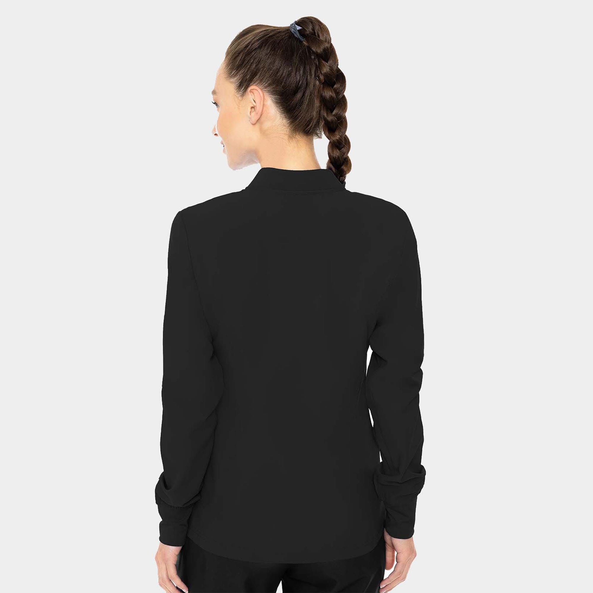 Warm-Up With Shoulder Yokes MC2660_BLK_Back
