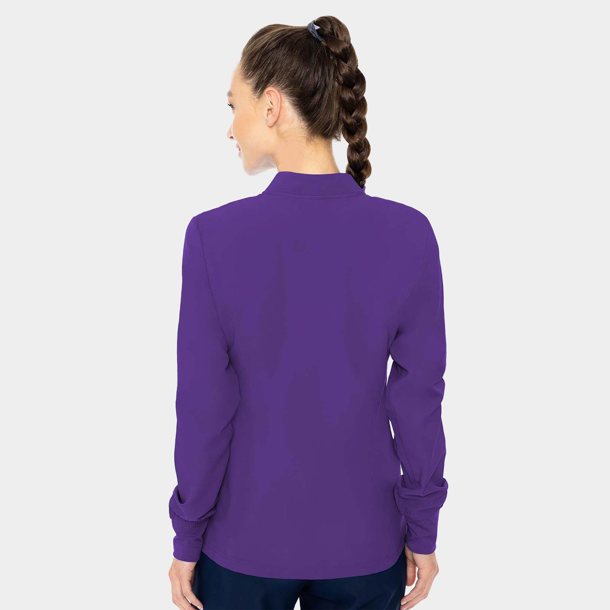 Warm-Up With Shoulder Yokes MC2660_GRAP_Back