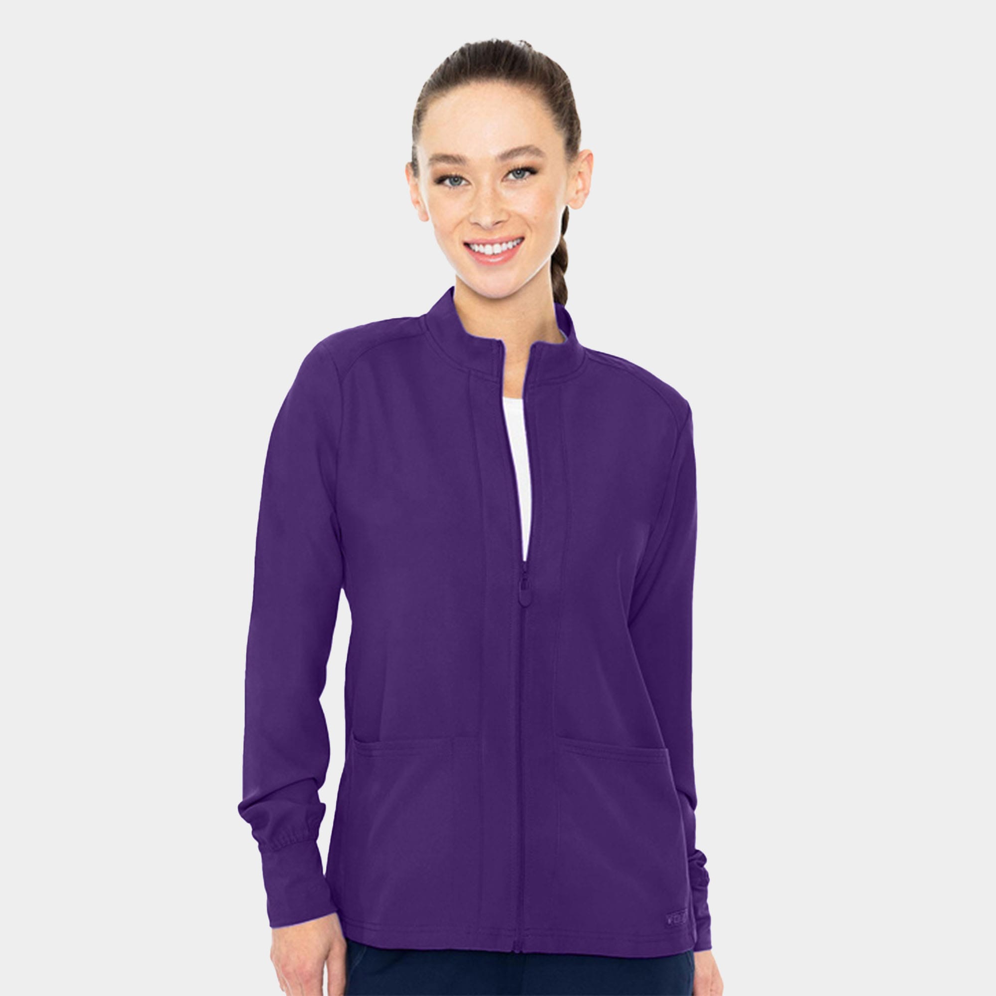 Warm-Up With Shoulder Yokes MC2660_GRAP_Front