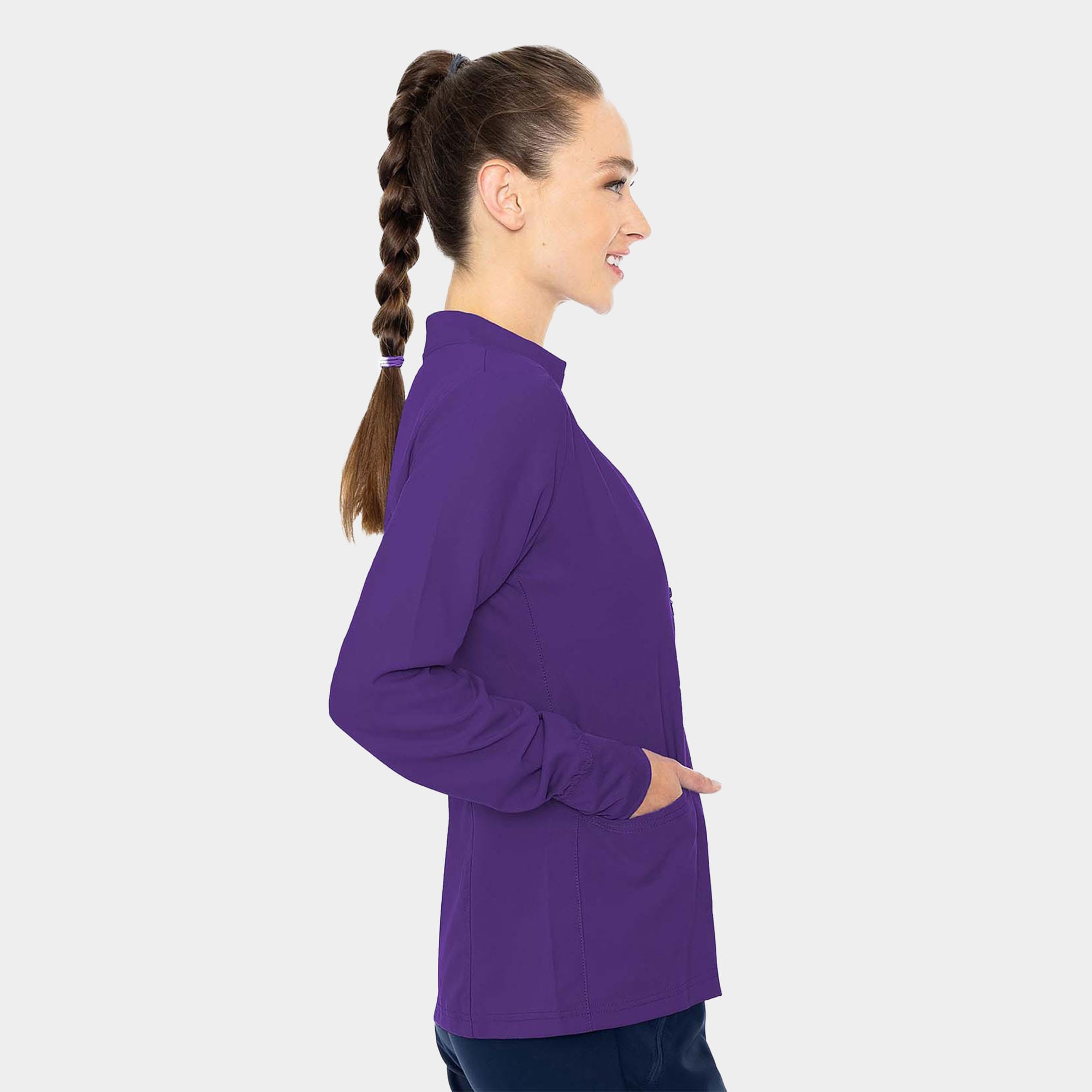 Warm-Up With Shoulder Yokes MC2660_GRAP_Side