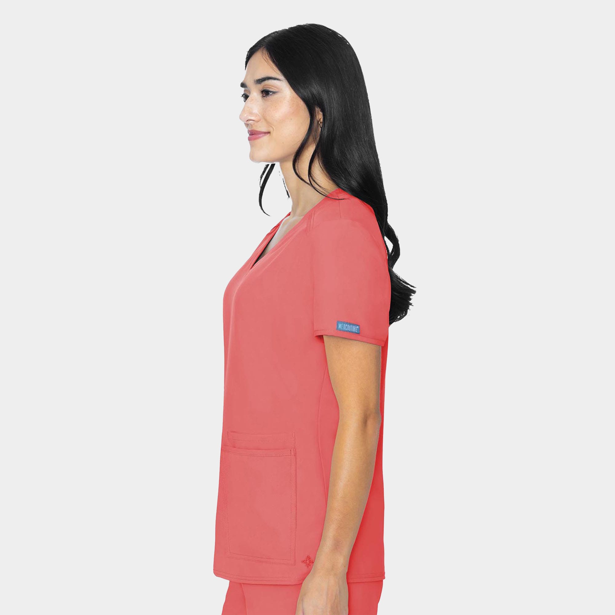 MC Insight 3 Pocket Top MC2411_CRAL_Top Sleeve