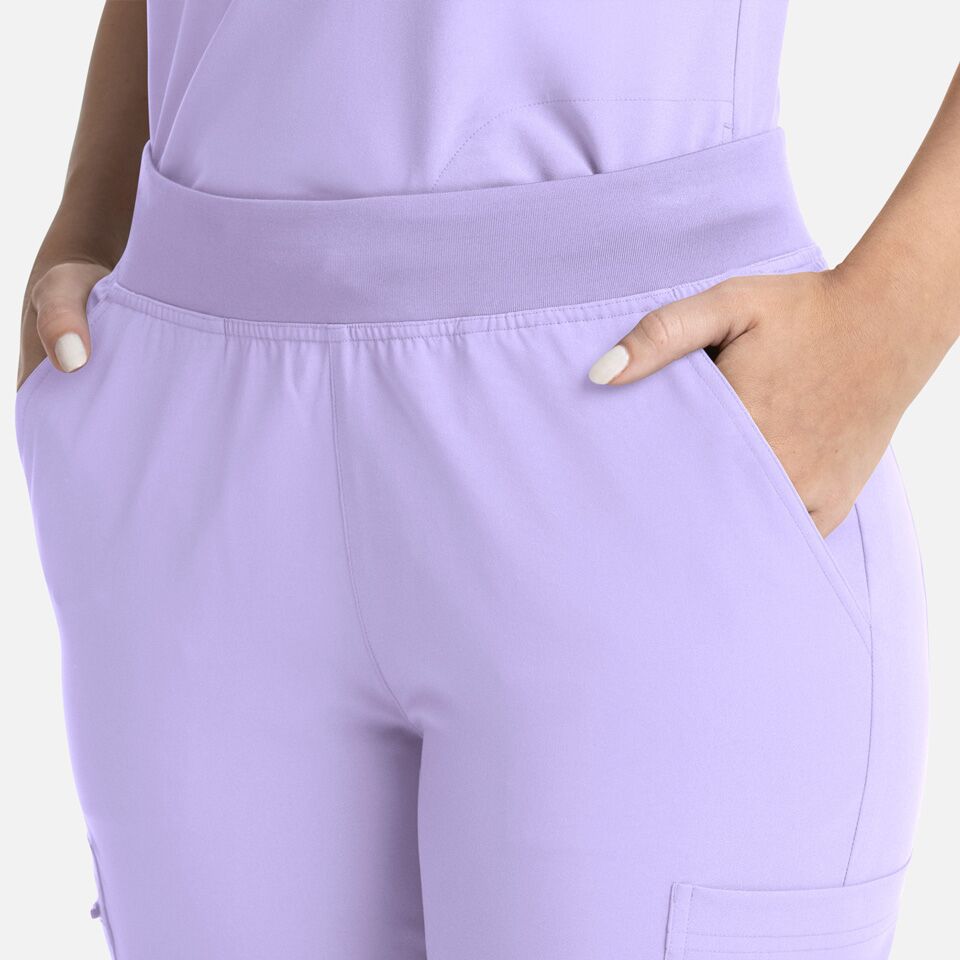 Momentum-by-Maevn_5093-WomensFullElasticBandFlareLegPant-Lavender-LVR-03-Maevn-Scrubs.jpg